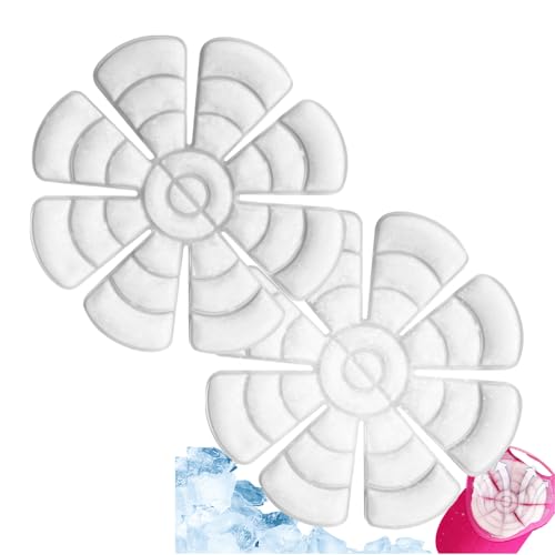 Generisch IA65YVVU7W3P5BUM92 Kühlkissen Mützeneinlage 2er-Pack