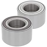 [2-Pack] 510096 - Front Driver and Passenger Side Wheel Bearing Assembly Compatible with 2005-2013 Mazda 3 [4-Wheel ABS ONLY], 2006-2010 Mazda 5, 2012-2015 Mazda 5