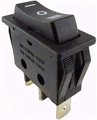 Rocker Switch 3-Pin On/Off/On Toggle Switch Installation 30.9 x 10.8 x 24 mm 15A 250~ (5)