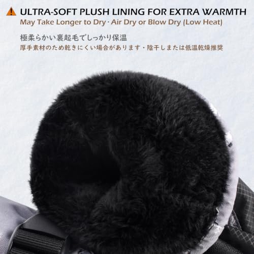 Image of TRIWONDER Kids Ski Gloves, Waterproof Touchscreen Winter Warm Snow Gloves