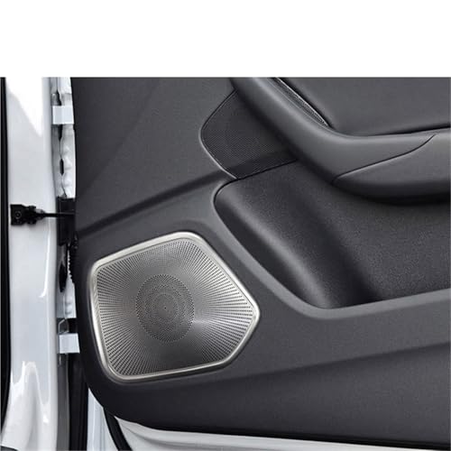 Marcos decorativos de audio para el panel de puerta de Audi Q3 2013-2018 5