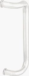 CRL Satin Chrome Finish 8" Single Offset Door Pull