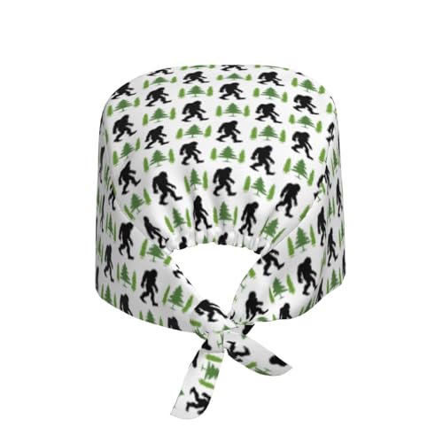 Image of WILL BUDXEG Working Cap with Sweatband for Women Men, Adjustable Cleaning Working Hats, Nurse Surgical Caps(Tie Back)