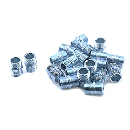 MY MIRONEY 1-Inch Diameter Metal Rack Connectors for Wire Shelve Shelving Unit Replacement Storage Shelves Part Metal Rack Pack of 20 by MY MIRONEY - Used condition - US$18.99
