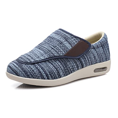 Sapatos Diabéticos para Homens Largura Extra Larga,Unissex Leve Ortopédico Sapatos para Edema E Pés