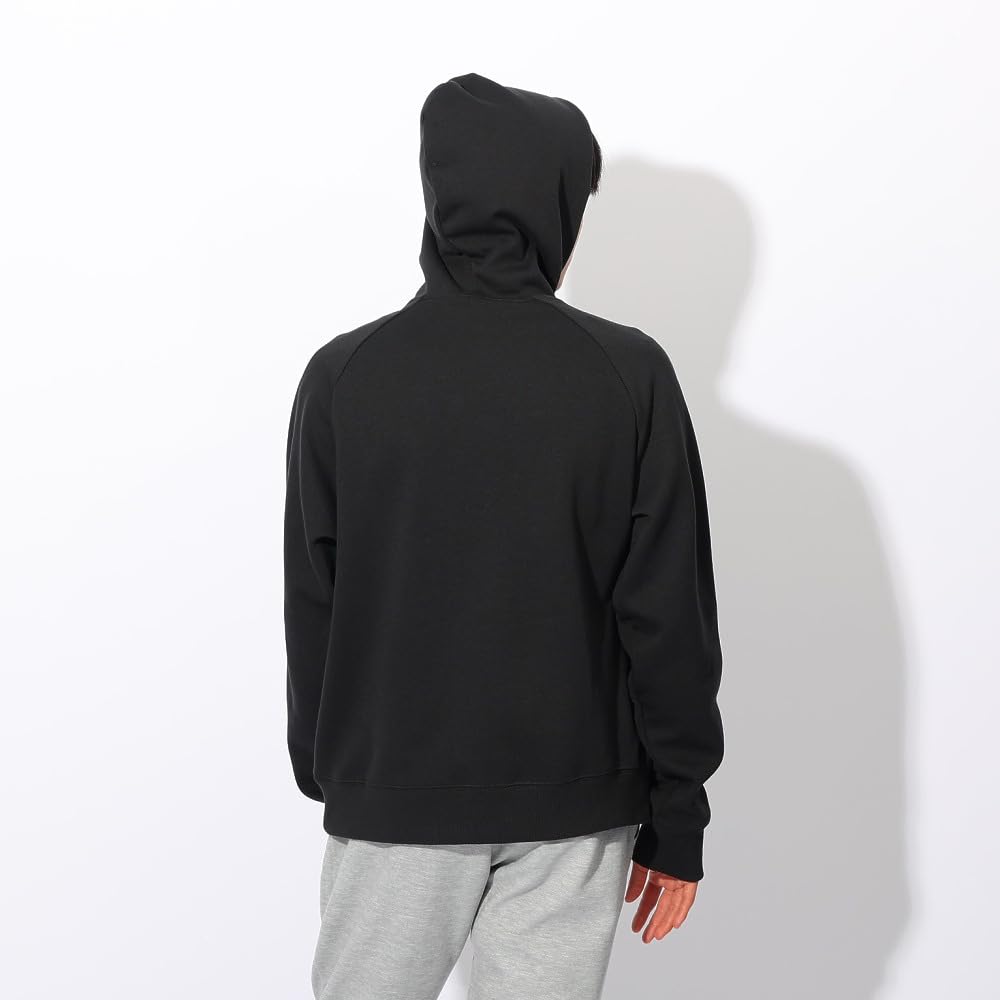 エゴザル　ダブルフェイススウェット　プルオーバーパーカー　ブラック　Lサイズ ダブルフェイス スウェット プルオーバーパーカ – EGOZARU