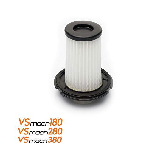 Ersatzfilter für TurboTronic VS MACH 180/280 / 380 Ersatz Hepa Filter, waschbar