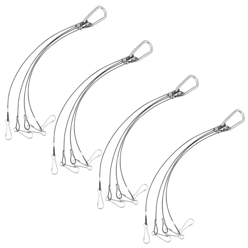 Fil en acier de suspension horticole et crochets robustes
