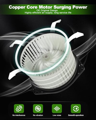 image for SCITOO HVAC Heater Blower Motor with Fan Cage 700113 for Acura for CL 