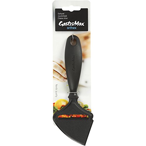 Foto von Gastromax Käsehobel - für alle Käsesorten - Hergestellt in Schweden - Hochwertige und langlebige Materialien - BPA-frei - Küchenhelfer - 20cm - Schwarz