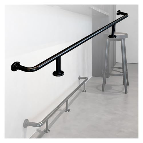 Barre de repose-pieds de bar avec kit de fixation pour montage facile DIY