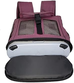 O2TOTES Ultra Lightweight Backpack For Inogen One G3 Unit (Patented Design) (Burgundy)