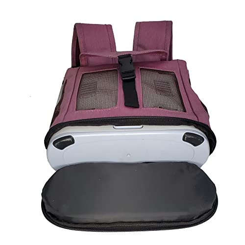 O2TOTES Ultra Lightweight Backpack For Inogen One G3 Unit (Patented Design) (Burgundy)