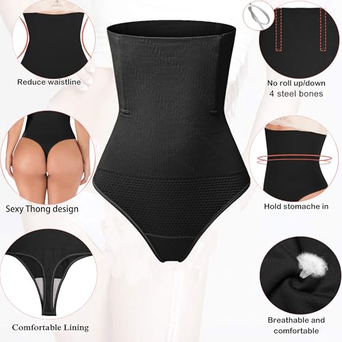 Hioffer 328 Women Waist Cincher Girdle Tummy Slimmer Sexy Thong Panty Shapewear4