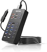 Amazon.com: SENTANK Powered USB Hub,14 Ports USB Data Hub Splitter