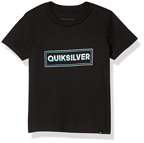 T-shirt Quiksilver Little Final COMP noir haut manches courtes 5 ans