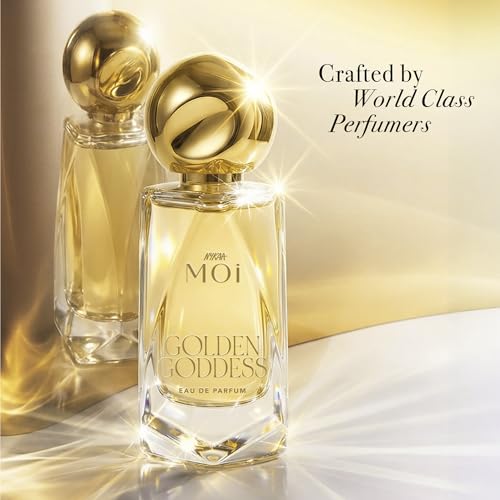 Image of Nykaa Golden Goddess EDP 50ml | Floral Vanilla Scent for Women | Lavender, White Florals, Feminine Fragrance | Long-Lasting Everyday & Evening Scent | Luxury Fragrance | Best Gift for Her