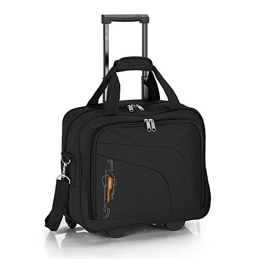 Gabol Piloto, Portadocumentos Unisex Adulto, Negro, 22 L