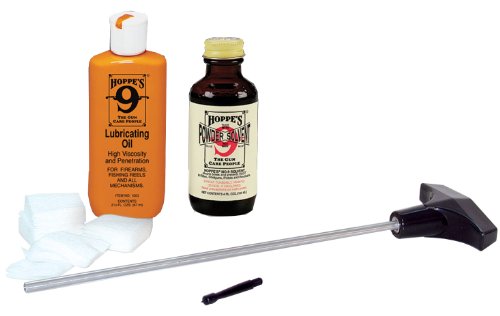 Hoppe's No. 9 Cleaning Kit with Aluminum Rod, All Caliber Pistol Kit