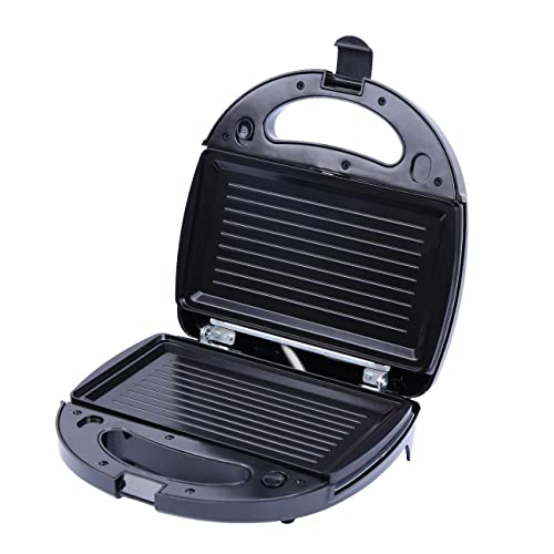 Kaiyijia 3 in 1 Sandwichmaker Waffeleisen Sandwich Toaster Toster Griller Bubble 750W Panini Grill mit… – Bild 4