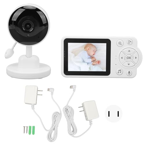 Monitor de bebé con vídeo y canciones de cuna para un descanso protegido 7