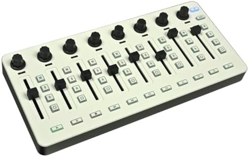M-Vave Blackbox Bluetooth MIDI-controller - draagbare en veelzijdige voetschakelaar voor gitaar, bas, DAW-bediening, draadloze connectiviteit, oplaadbaar, voor live en studio