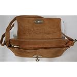 Sac CUIR Femme Bandoulière | Sac CUIR Daim Femme Bandoulière | Sac Cuir Femme Italien | Besace Cuir Daim Femme | Sac à Main CUIR femme ' April '