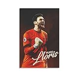 VEADONS Hugo Lloris Poster sur toile pour salon 40 x 60 cm