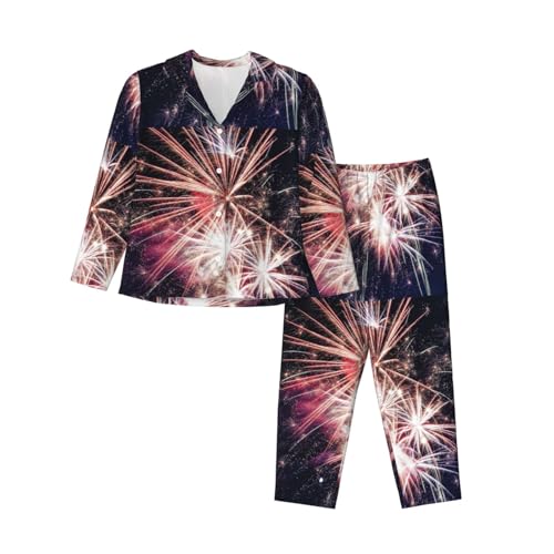 Pyjama feu d'artifice femme idéal pour des soirées cocooning