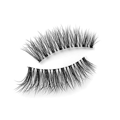 Eyelashes Natural Look False Lashes - Bepholan Fake Eyelashes 5D Super Fluffy False Eyelashes Clear Band Wispy Lashes 3-Pack Faux Mink Lashes,Xmz90-3 #TOP2