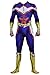 NoveltyBoy BNHA Boku No Hero My Hero Academia All Might Jumpsuit Cosplay Costume Halloween Bodysuit (Large)