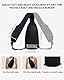 WATERFLY Brusttasche Schultertasche Umhängetasche Herren Klein Männerhandtasche Sling Bag Damen Tasche Messenger Crossbody Bag Crossbag für Outdoor-Sportarten Reise Radfahren Wandern