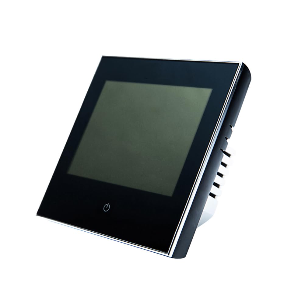 Artibetter Programmierbarer Digitaler Thermostat für Effiziente Heizungssteuerung 3a Schwarzes Abs Gehäuse mit LCD Display Touch Tasten und 5 2 Zeitprogrammierung für Gasheizsysteme