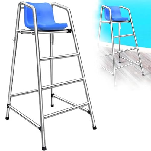 Silla salvavidas desmontable de acero inoxidable 304, 47, 60, 70 pulgadas de alto, para piscina interior y exterior