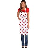 SHOWCASE YOUR CANADIAN PRIDE: Our Canadian Pride Apron, featuring a stylish White & Red design, allows you to express your love for Canada while protecting your clothes during Cooking, BBQ & Grilling sessions. HIGH-QUALITY POLYESTER MATERIAL: This Ad...