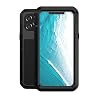 LOVE MEI voor iPhone 12 Pro Max Case,Buitensporten Militaire Heavy Duty Tank Metalen Cover Waterdicht Shockproof…