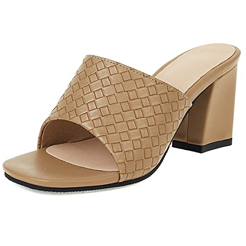 Sandales Lizoleor à talon carré pour vos flâneries de mode en été