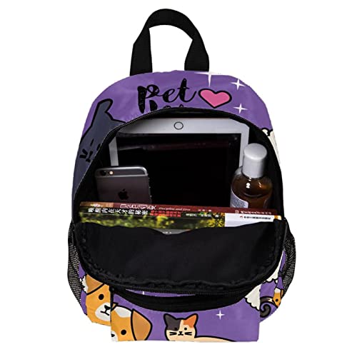 Sac à dos filles et garçons étanche 30,5 cm à motif de Noël multicolore