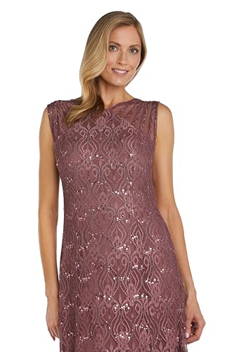 Image of R&M Richards Women's Starlit Siren Sequin Gown