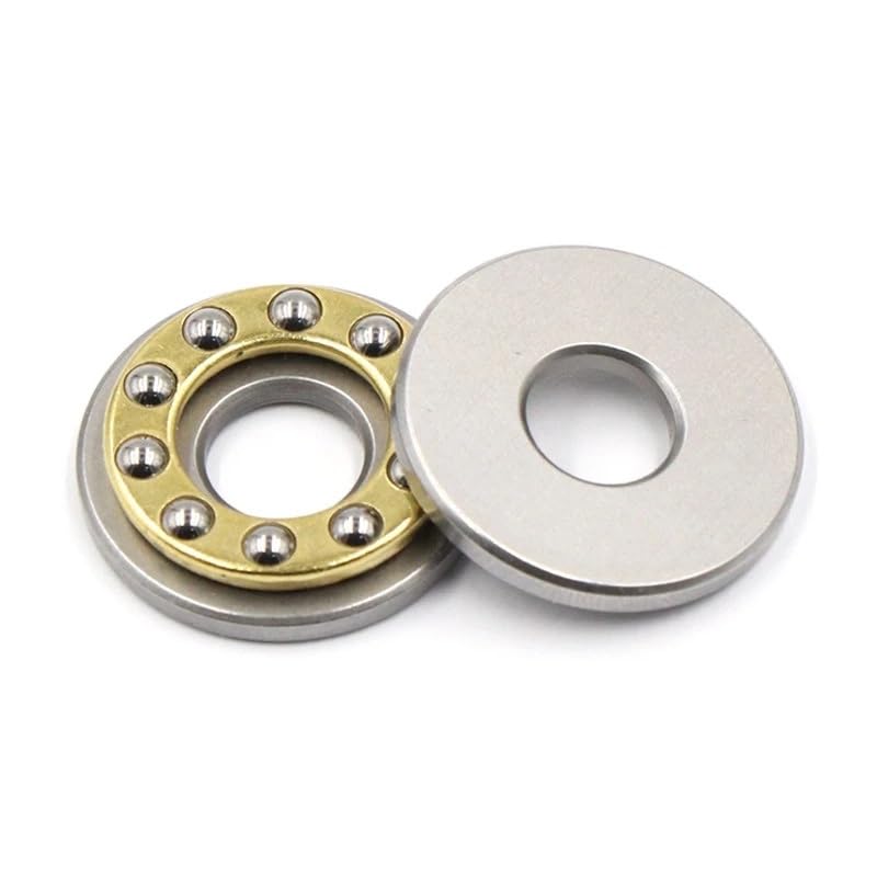 1 Piece Flat Thrust Ball Bearing Mini Three-in-one F2-6M F3-8M F4-10M F5-10M F6-12M F7-17M F8-16M F10-18M Metal(F6-12m 6x12x4.5)