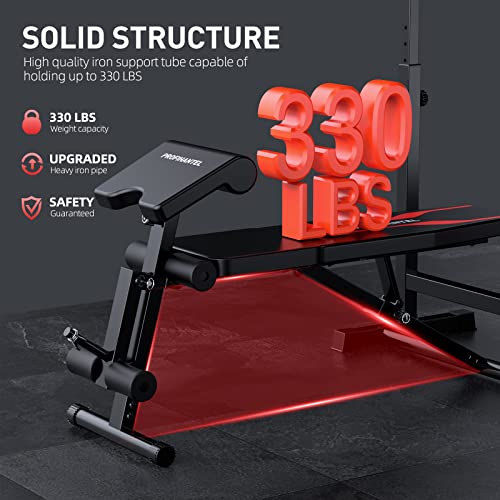 Adjustable Weight Bench, Olympic Workout Bench, Bench Press Set With Squat Rack And Bench, Leg Exercises Preacher Curl Rack, Home Exercise Equipment #TOP1