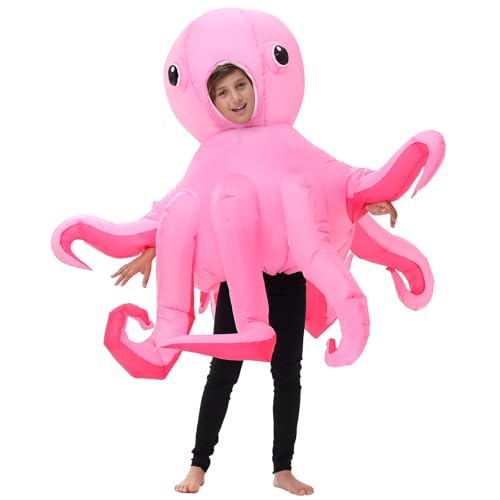 Disfraz Inflable Pulpo Spinosaurus para Niños miniatura 1