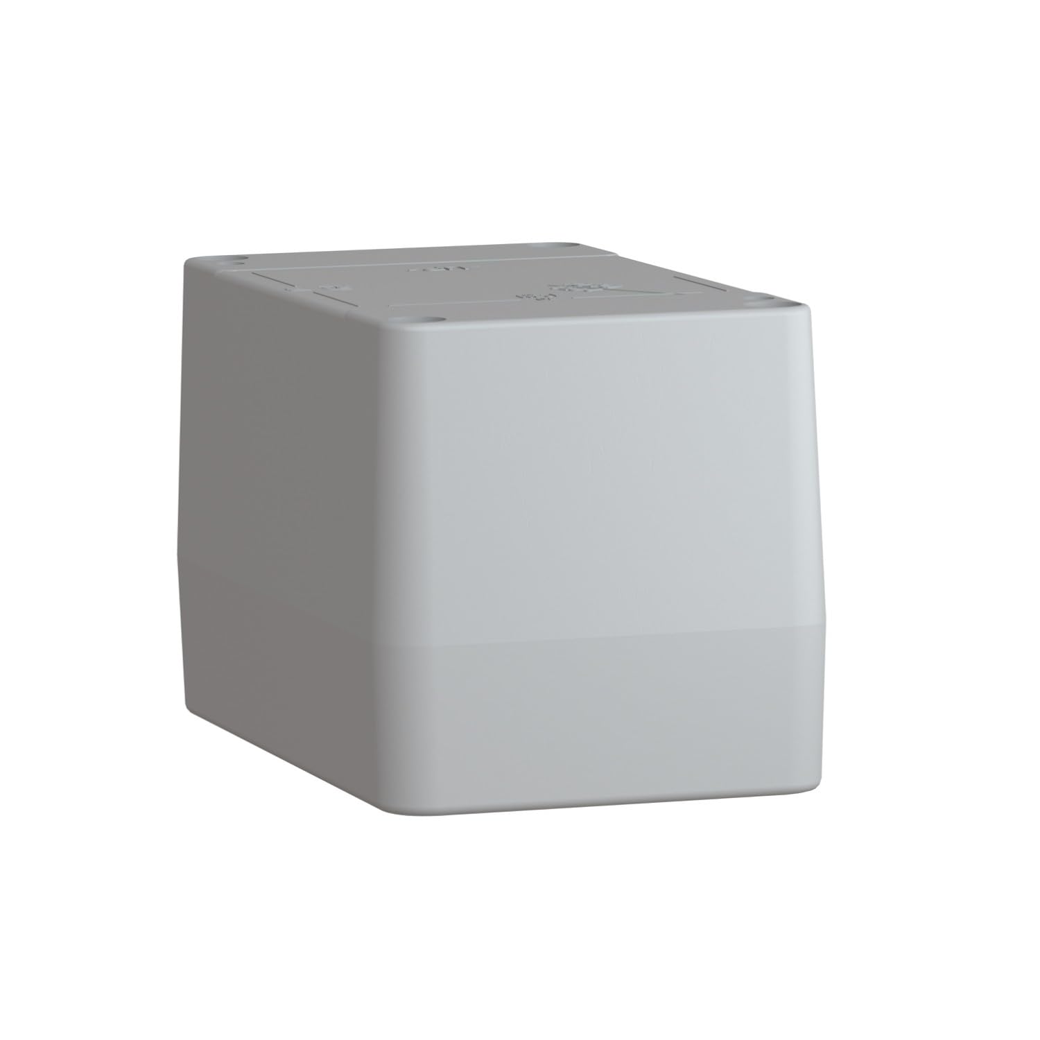 CAJA PLASTICO VACIA 2 TALADROS