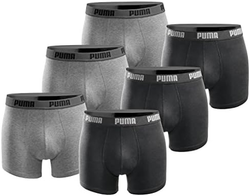 Puma Basic Black bokserki męskie, 6-pak, edycja limitowana