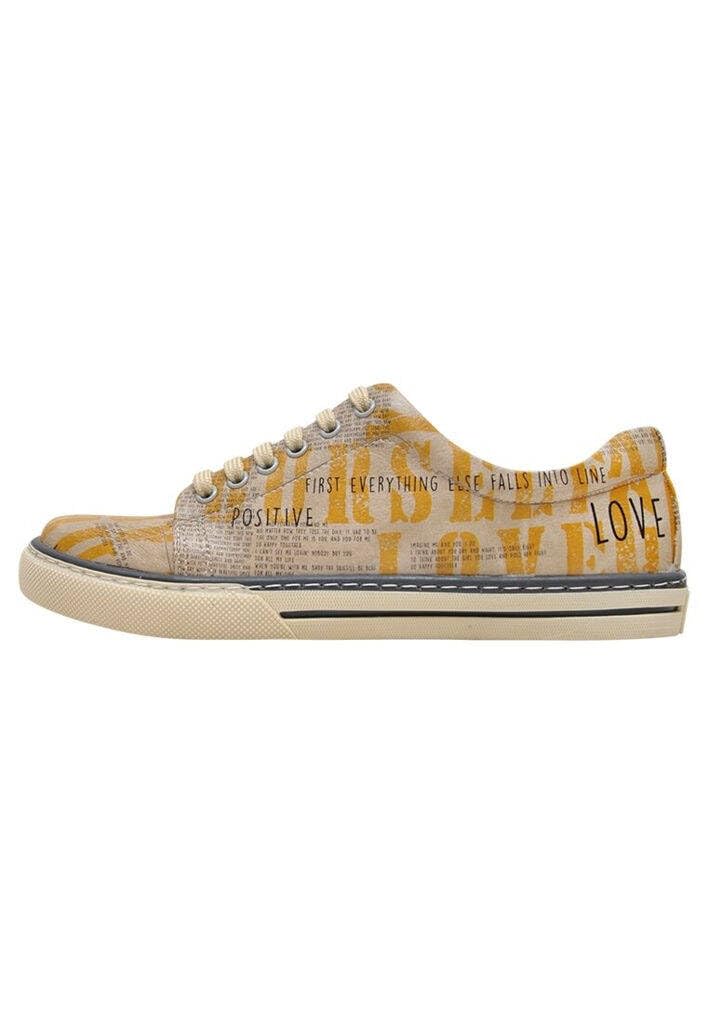 DOGO Sneakers, Zapatilla de Deporte Mujer, Beige, 37 EU