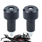 Matériau robuste : construit pour durer avec un matériau robuste en alliage d'aluminium, vous pouvez compter sur nos bouchons de fin de guidon de moto pour une utilisation longue et fiable