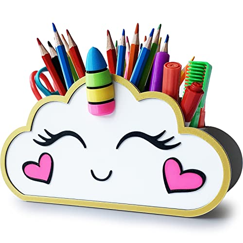 KAJAWIS Desk Organizer Kids Pencil Organizer Unicorn EKO Pencil Container for Kids KAJAWIS Desk Organizer Kids Pencil Organizer Unicorn EKO Pencil Container for Kids