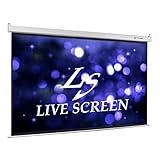 LIVE SCREEN 16：9 100インチ 電動格納 プロジェクタースクリーン