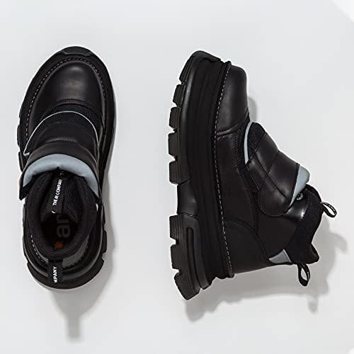 Art Para Mujer. 116431010003_001 Botines De Piel Core 2 1643 Negro -Altura Plataforma: 6,5 Cm- (38), 5 A 8Cm, Cordones, Velcro, Casual - 5