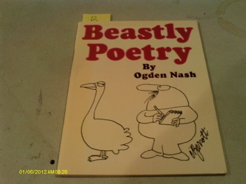 Beastly Poetry B0007GSUHC Book Cover